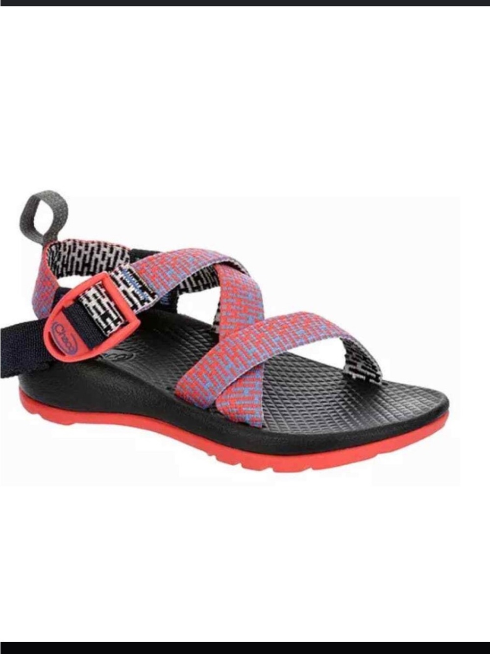 Chaco Kids Pink Coral Strappy Sport Sandals